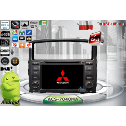 Radio dedykowane Mitsubishi Pajero 2007-2013r. , Shogun od 2007r. Android 8.1/9.1 CPU 8x1.6GHz Ram4GB Dysk64GB GPS Ekran HD MultiTouch OBD2 DVR DVBT B